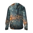 thumbnail image 2 of Picia Magical Butterfly In Forest Women's Men's UPF 50+ Sun Protection Hoodie Shirt Long Sleeve SPF Fishing Outdoor UV Hiking Lightweight Shirts-XX-Large, 2 of 9