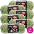 thumbnail image 1 of Red Heart With Love Yarn - 6/Pk-Lettuce, 1 of 3