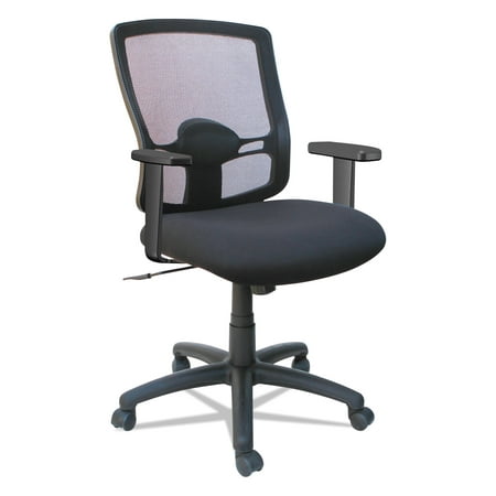 Alera Etros Series Mesh Mid-Back Petite Swivel/Tilt Chair,