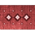 thumbnail image 1 of Ahgly Company Indoor Rectangle Abstract Red Contemporary Area Rugs, 2' x 5', 1 of 4