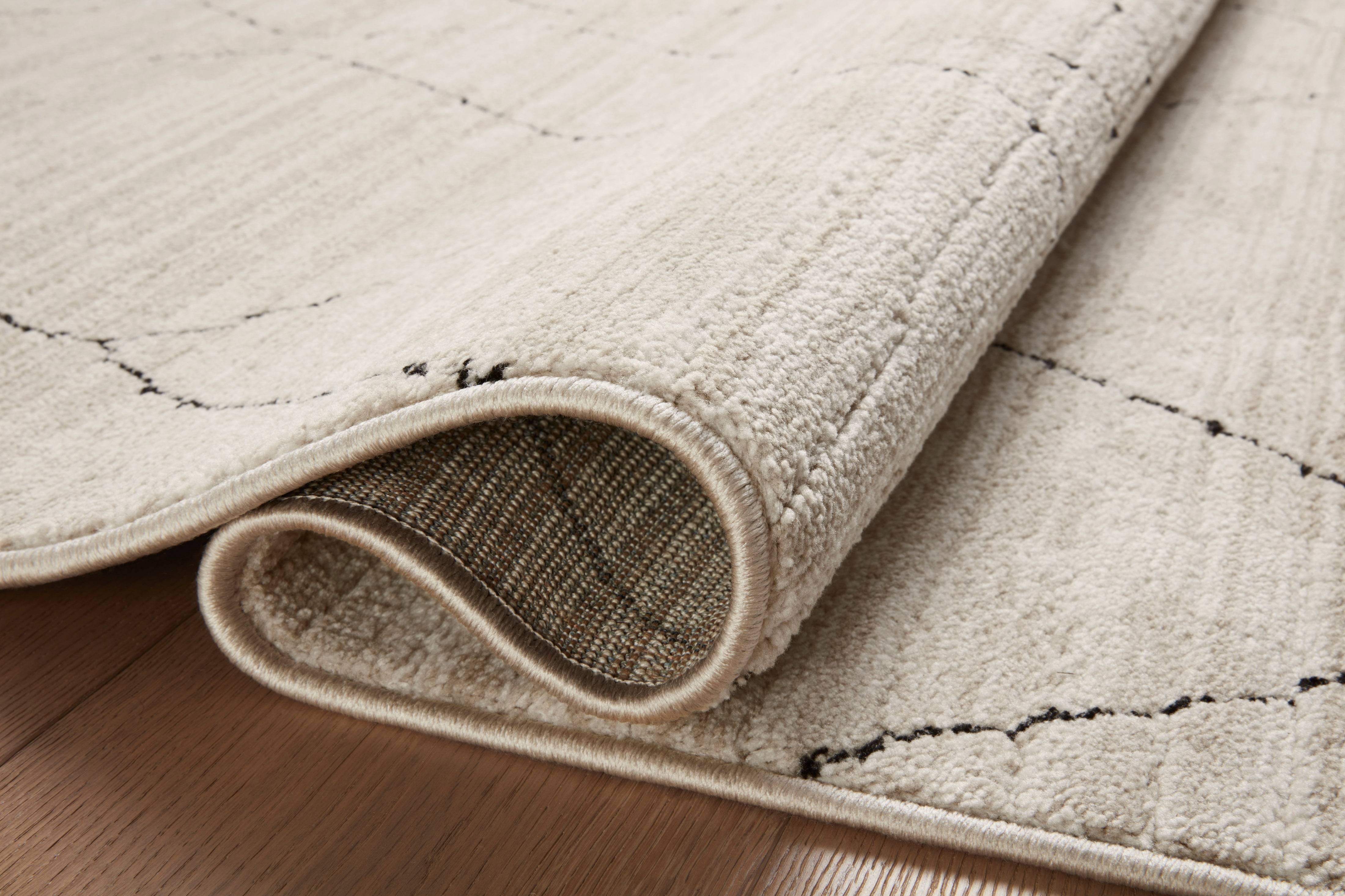 Loloi Darby Sand / Charcoal 9'-2" x 13' Area Rug