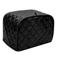 thumbnail image 2 of Toaster Cover, Dustproof Cover Washable Dustproof Polyester Toaster Oven Dustproof Cover for Home, Black, 2 of 7
