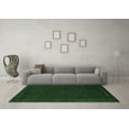 thumbnail image 3 of Ahgly Company Indoor Rectangle Abstract Emerald Green Modern Area Rugs, 5' x 7', 3 of 4