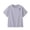 Gray, variant on 100% Cotton Girls T-Shirt Crew Neck Short Sleeve Loose Fit Solid Blue Breathable Youth Tee for School Summer Casual Play,Size 15-16 T