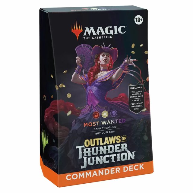 Magic the Gathering: Outlaws of Thunder Junction Commander Deck - Most Wanted