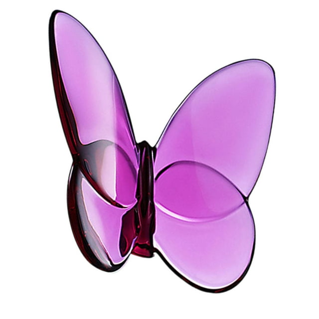 Figura de mariposa BLESIY cristal 8 cm x 8 cm