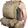 thumbnail image 2 of Molle Water Bottle Bag Travel Camping Hiking Kettle Holder Carrier Pouch Multifunctional Water Bottle Hanging Bag (Army Green), 2 of 10