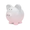 thumbnail image 4 of Child to Cherish Ombre Ceramic Piggy Bank, Pink, 4 of 4