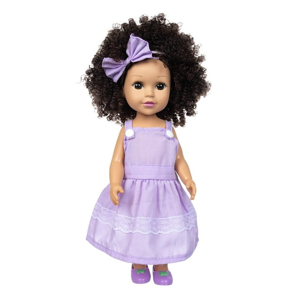 Baby Dolls for 6 Year Old Girls Curly Hair Cute Doll Simulation Cute