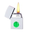 thumbnail image 2 of Sound-activated Electronic LighterSound-activated Induction Metal Open Flame Decompression Turntable 100ml Lighter for Ignite, Cooking, Barbecue, Camping, 2 of 6