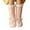 Pink, variant on Women Coral Slipper Socks Cozy Home Use Carpet Maternity Care Stockings White One Size