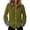 Blackish Green, variant on QASIEATN Womens Oversized Shirts Long Sleeve Mock Turtleneck V Neck Button Down Denim Pullover Shirts