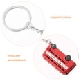 thumbnail image 3 of BESTYASH 4Ud Llavero Roja De Metal Con Doble Ideal Para Y Regalo, 3 of 8