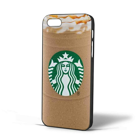 Ganma starbuck ice coffe Caramel Frappuccino Case For iPhone Case (Case For iPhone 6s plus Black)