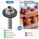 thumbnail image 4 of Uxcell Paquete de 100 Arandelas Planas M4, Métrico 12mm OD 1mm Grosor Arandelas de Acero Inoxidable 304 para Tornillos Tuercas[Galvanizado Negro], 4 of 6