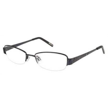 ELLEN TRACY Eyeglasses TOKI Navy 48MM