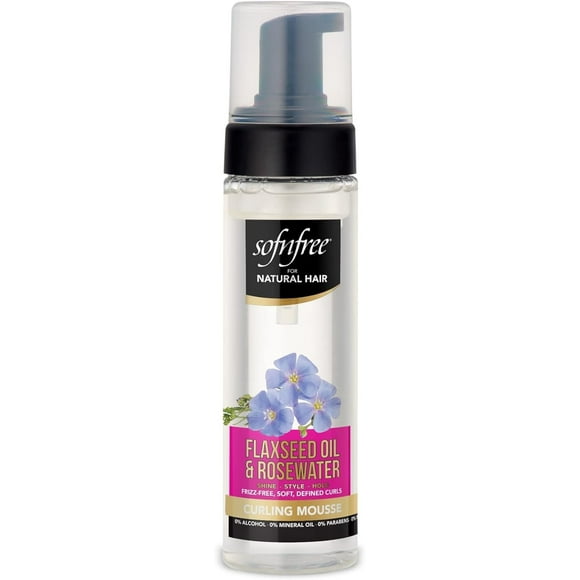 Sofn'free Flaxseed Oil & Rosewater Curling Mousse