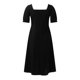 thumbnail image 3 of Gibobby Vestidos Casuales para Mujer Vestido casual de verano para mujer Vestido de playa de manga corta con cuello cuadrado Vestido informal(Negro,CH), 3 of 5