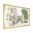 thumbnail image 2 of Designart 'Traditional Street In City Istanbul' Traditional Framed Art Print, 2 of 4