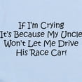 thumbnail image 2 of CafePress - My Uncles Race Car Infant Bodysuit - Baby Light Bodysuit, Size Newborn - 24 Months, 2 of 4