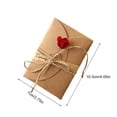 thumbnail image 3 of DPTALR 1pcs Birthday Invitation Card Birthday Cards Kraft Paper Card Mother's Day Gift Card Flower Cards Blessing Card Wedding Cards Party Card Flowers Greeting Card, 3 of 8