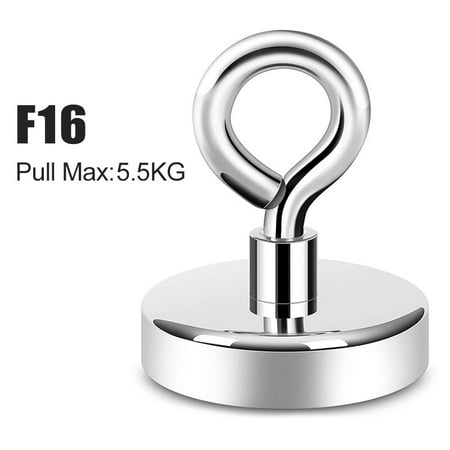 

1PC Super Strong Neodymium Holder Magnet Pot Fishing Salvage Magnets Neodymium Round Strong Magnetic Hook Magnetic Suction Cup