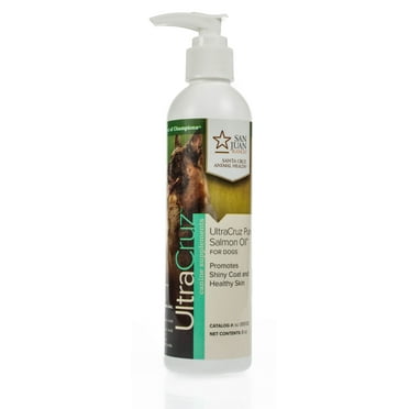 UltraCruz Canine Pure Salmon Oil Supplement for Dogs, 8 oz