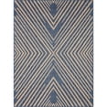 thumbnail image 2 of Well Woven Kesia Blue Indoor/Outdoor Chevron Stripes Geometric Area Rug (7'10" x 9'10"), 2 of 8