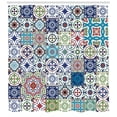 thumbnail image 3 of Ambesonne Boho Shower Curtain, Elements Floral, 69"Wx75"L, Multicolor, 3 of 3