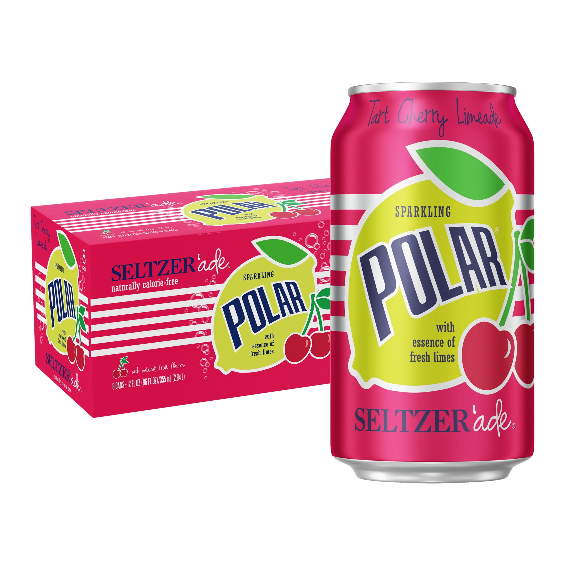 Polar Zero Calorie Blood Orange Lemonade Sparkling Seltzer Water