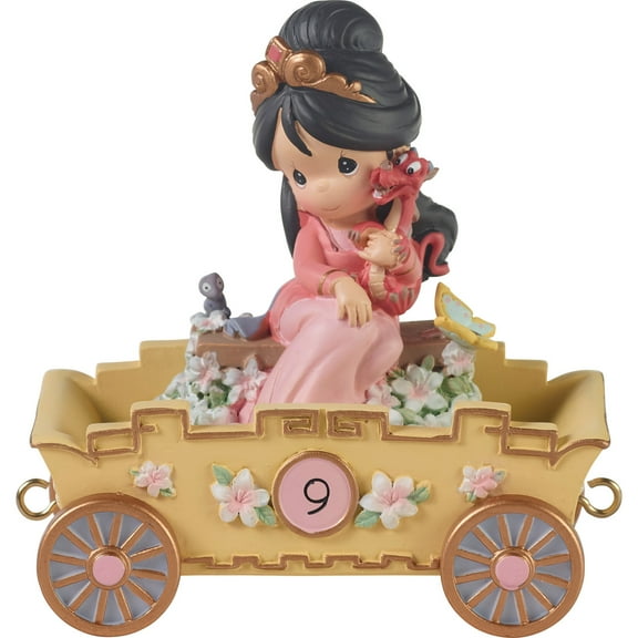 Precious Moments Disney Birthday Parade Nine is Divine, Age 9, Figurine, 1 Each
