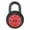 Red, variant on Abus Combination Padlock, Front, Black/Silver 78/50 Yellow
