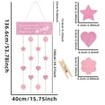 thumbnail image 3 of Mothers Day Decoration, Wooden Hanging Sign Plaque, Heartfelt Wall Art Decor, Celebration Party Supplies, Thoughtful Sentiments Display, Home Office Aesthetic Accessory, 3 of 6