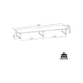 thumbnail image 5 of Lorell LLR99556 Quick-Install Monitor Laptop Riser, Black, 5 of 5