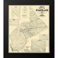 thumbnail image 2 of Stanislaus 15x17 Black Modern Framed Museum Art Print Titled - Stanislaus California Landowner - Stanislaus 1906, 2 of 5