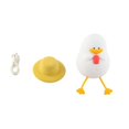 thumbnail image 1 of Silicone Night Light USB Charging Adjustable Brightness LED Soft Light Cute Duck Night Lamp with Phone Holder and Hat, 1 of 4