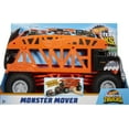 thumbnail image 7 of Hot Wheels Monster Trucks Monster Mover, Large-Scale Launcher & Hauler, Stores 12 Toy Trucks, 7 of 7