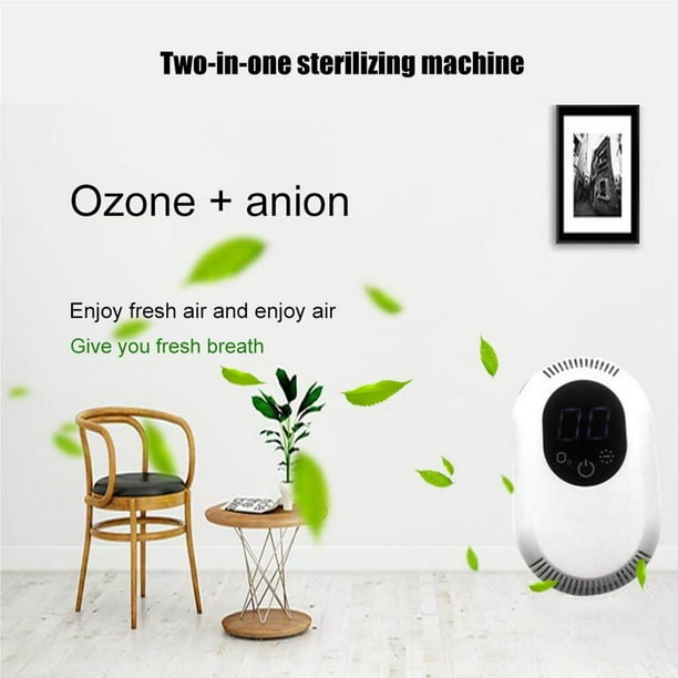 Portable Odor Eliminating Plug in Ionic Air Purifier and Ionic Air Purifier Ozone Generator for Home or Office