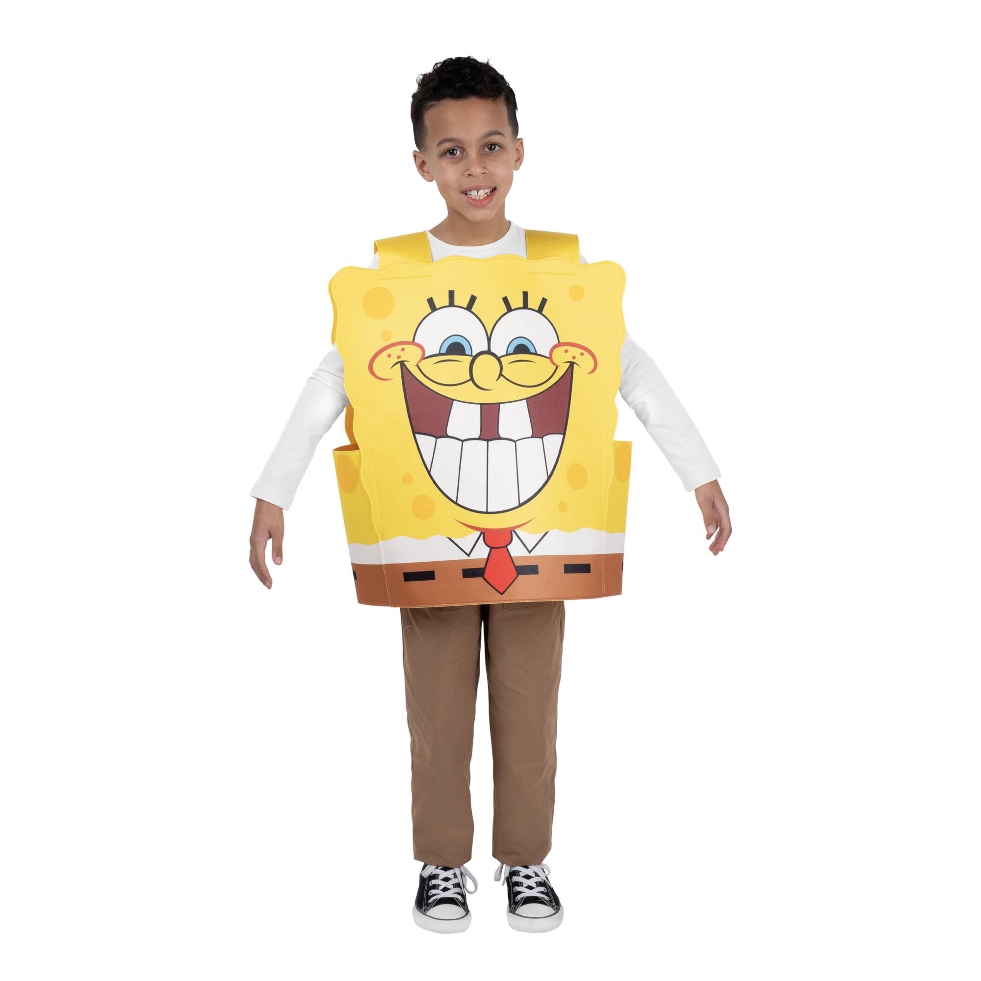 Nickelodeon Sponge Bob Halloween Costume for Children, One Size Fit, by Jazwares