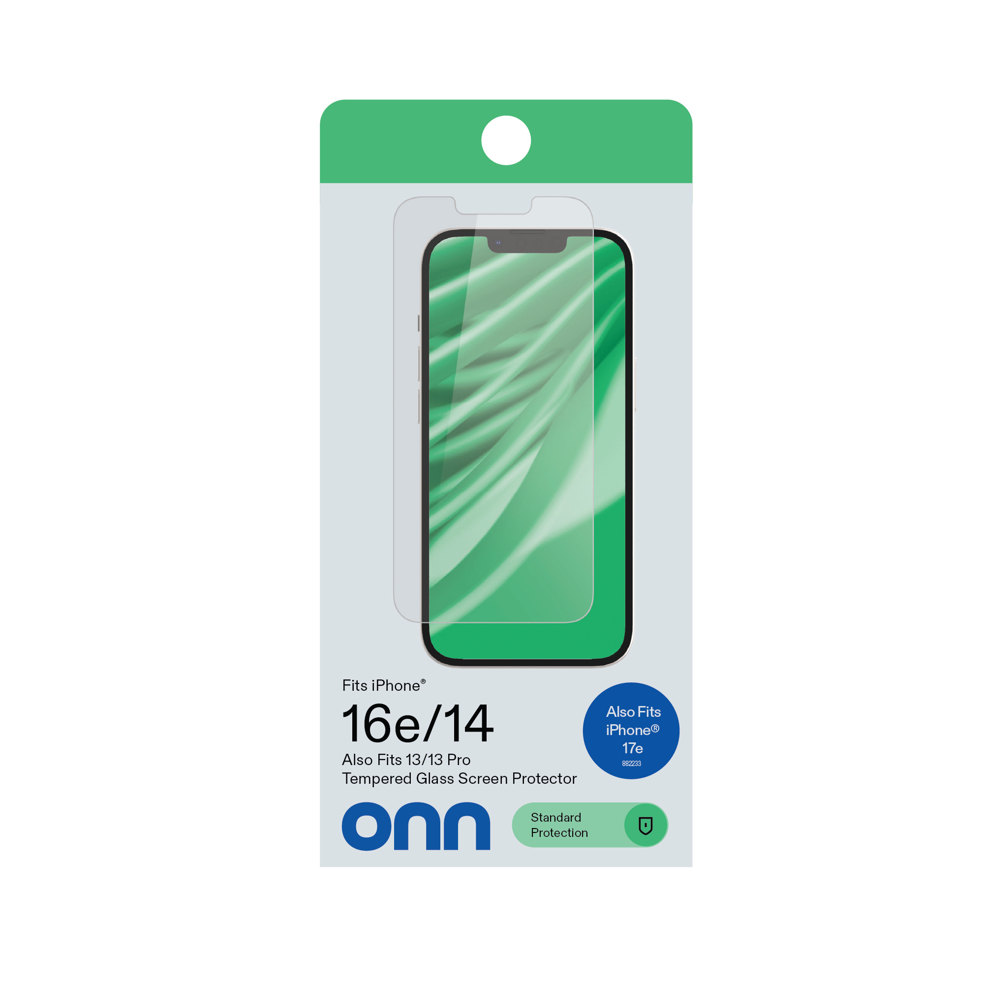 Onn Glass Screen Protector for iPhone 14, 13, 13 Pro photo 7