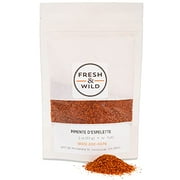 | Piemente Despelette - Chili Pepper Powder | All Natural, Vegan, Gluten-Free | For Cooking With Chicken, Sausage / Salami, Seafood, & More | 2 Oz | Gourmet, Chef-Inspired Ingredients