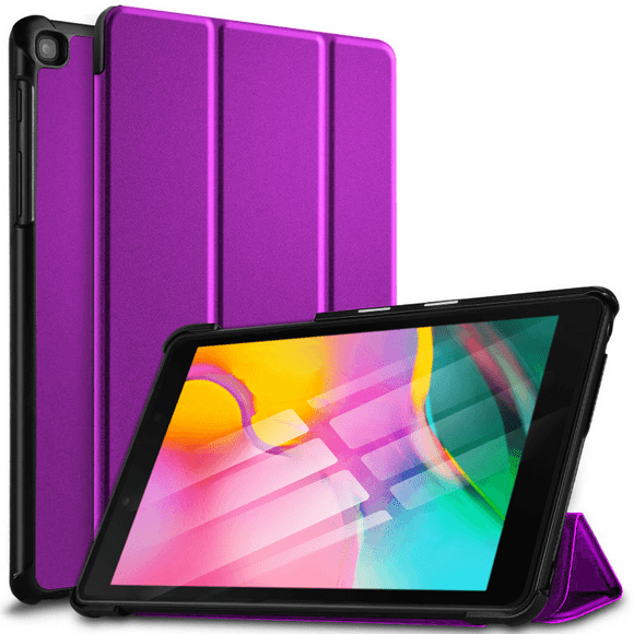 Supershield Étui Cas Samsung Galaxy Tab S9 Plus Tablette Smart Leather Stand Flip Étui Housse - Violet