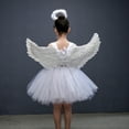 thumbnail image 4 of Hicidod Toddler Tutu Dress Flower Girl Dresses Casual Party Tulle Sundress Angel Cosplay Stage Performance Masquerade Ball Gowns, 4 of 6