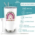 thumbnail image 2 of Administrative Assistant Gifts for Women - Administrative Professional Day Gifts - Best Admin Asst Ever Gift - Admin Asst Appreciation Gift, 20 oz Insulation Stainless Steel Tumbler, 2 of 6