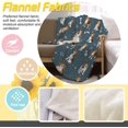 thumbnail image 5 of Cute Beagle Throw Blanket Soft Fuzzy Plush Blanket Lightweight Flannel Blankets for Couch Bed Living Room Adults Kids Teens Gifts All Seasons 60"X50", 5 of 6