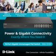 thumbnail image 3 of Switch DLink DGS1018P 16 Puertos Gigabit PoE+ 2 SFP 240W, 3 of 5