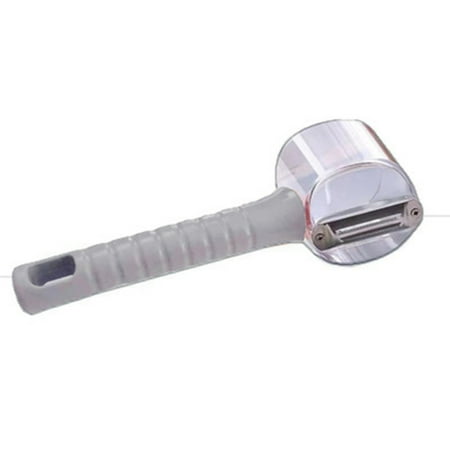 

Multifunctional Peeler With Storage Barrel Easy To Clean For Kitchen Grey