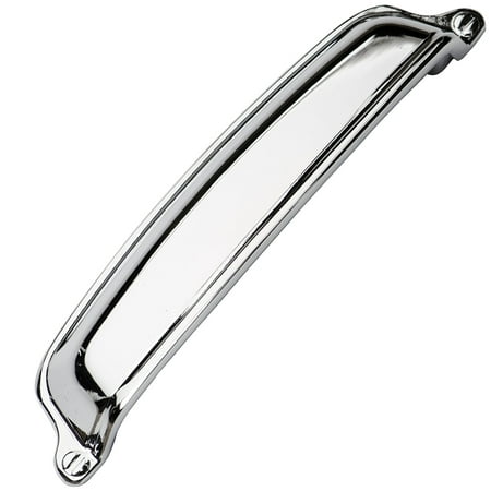 Polished Chrome Drawer Pulls 5 Inch Screw Spacing 6 1 4 Total