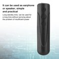 thumbnail image 4 of Receptor De Audio Bluetooth Inalámbrico, Receptor De Audio Bluetooth, Soporte De Voz Dual Chino-inglés 2 En 1 Teléfonos Móviles Para El Coche Doméstico ANGGREK Negro, 4 of 8