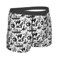 thumbnail image 3 of Naloa Black White Halloween Print Mens Underwear - Boxers for Men, Classic Briefs for Men, 3 of 9